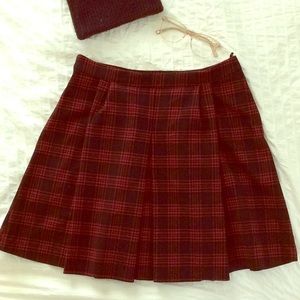 Plaid skirt